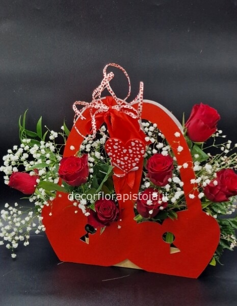 2 cuori con lucchetto